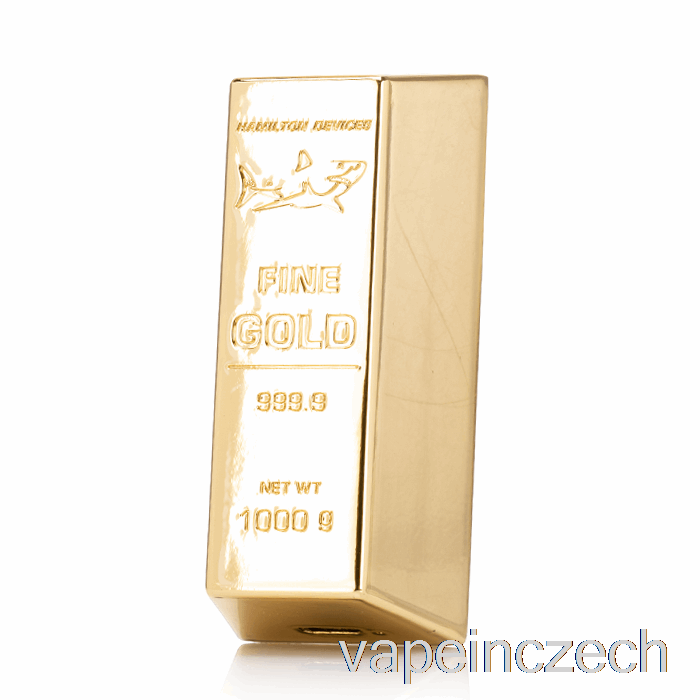 Hamilton Devices Gold Bar 510 Battery Gold Vape Bez Nikotinu